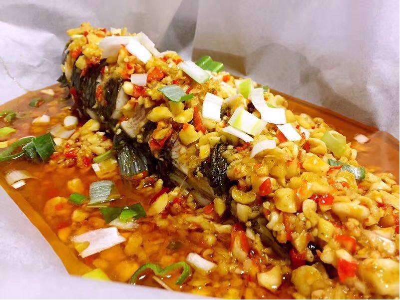 豆花紙包魚做法