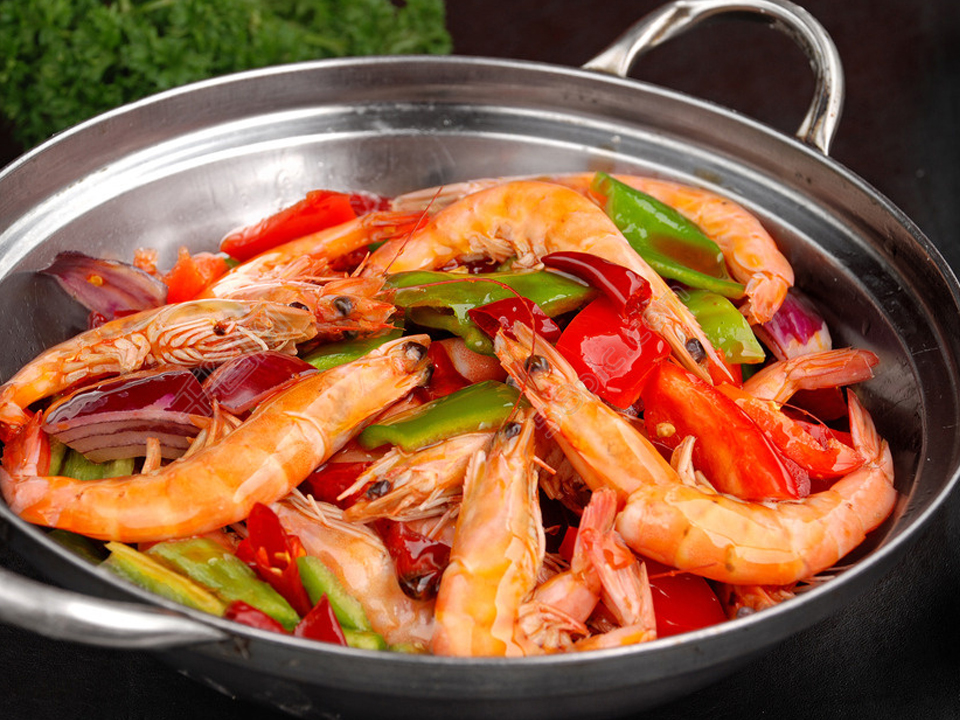 干鍋蝦培訓菜品展示2