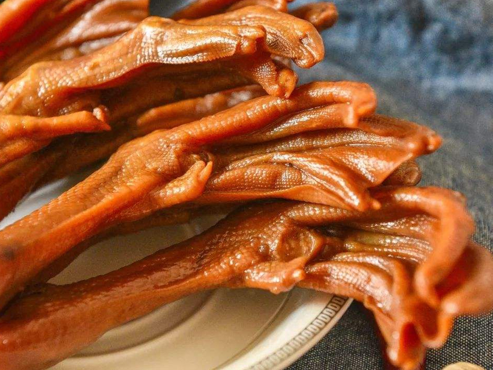 鹵鴨掌培訓菜品展示1