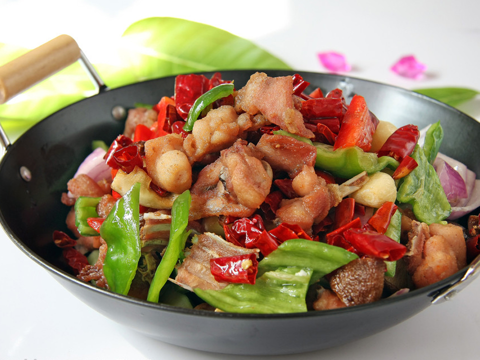 干鍋兔培訓菜品展示6